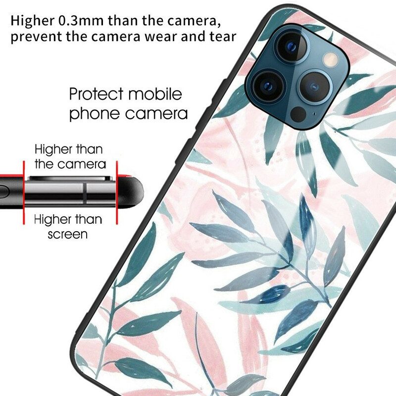 Cover iPhone 13 Pro Vetro Temperato Vegetale