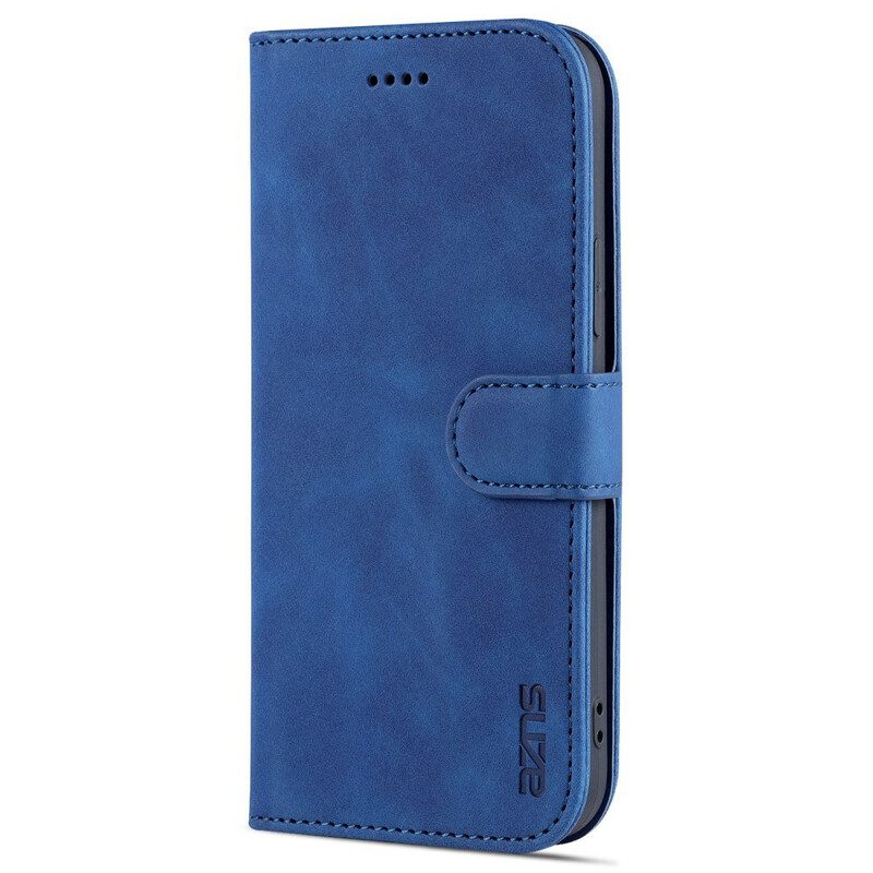 Custodia in pelle iPhone 13 Pro Azns Ecopelle