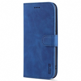 Custodia in pelle iPhone 13 Pro Azns Ecopelle