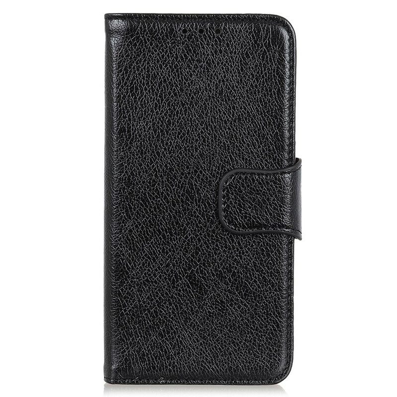 Custodia in pelle iPhone 13 Pro Crosta Di Nappa