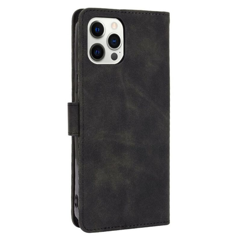 Custodia in pelle iPhone 13 Pro Tocco Di Pelle