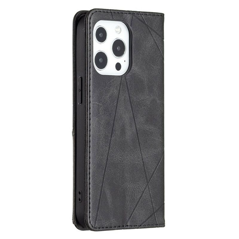 Folio Cover iPhone 13 Pro Custodia in pelle Stile D'artista