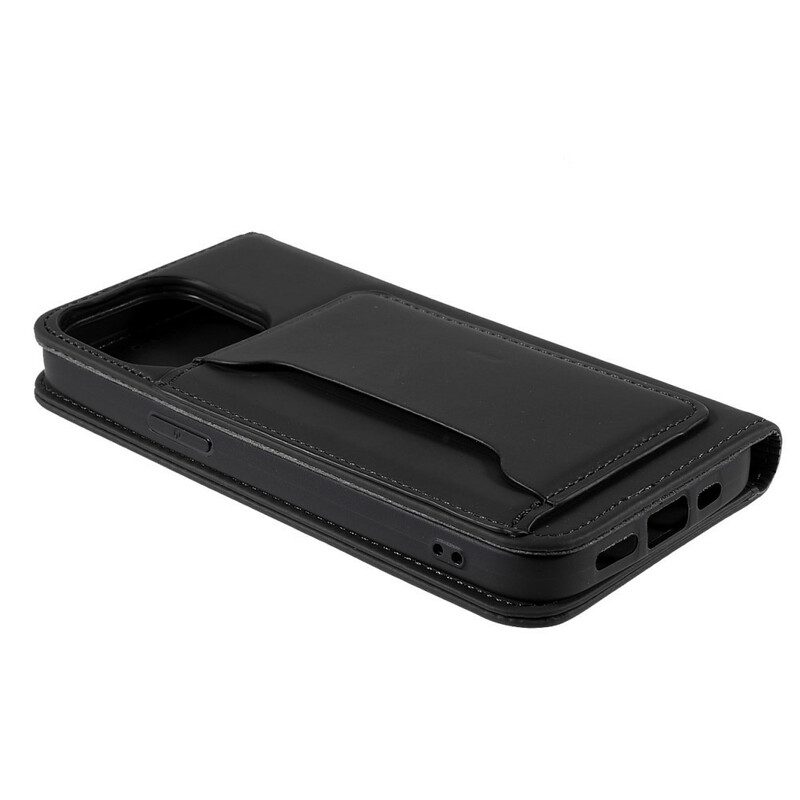 Folio Cover iPhone 13 Pro Custodia in pelle Supporto Per Portacarte