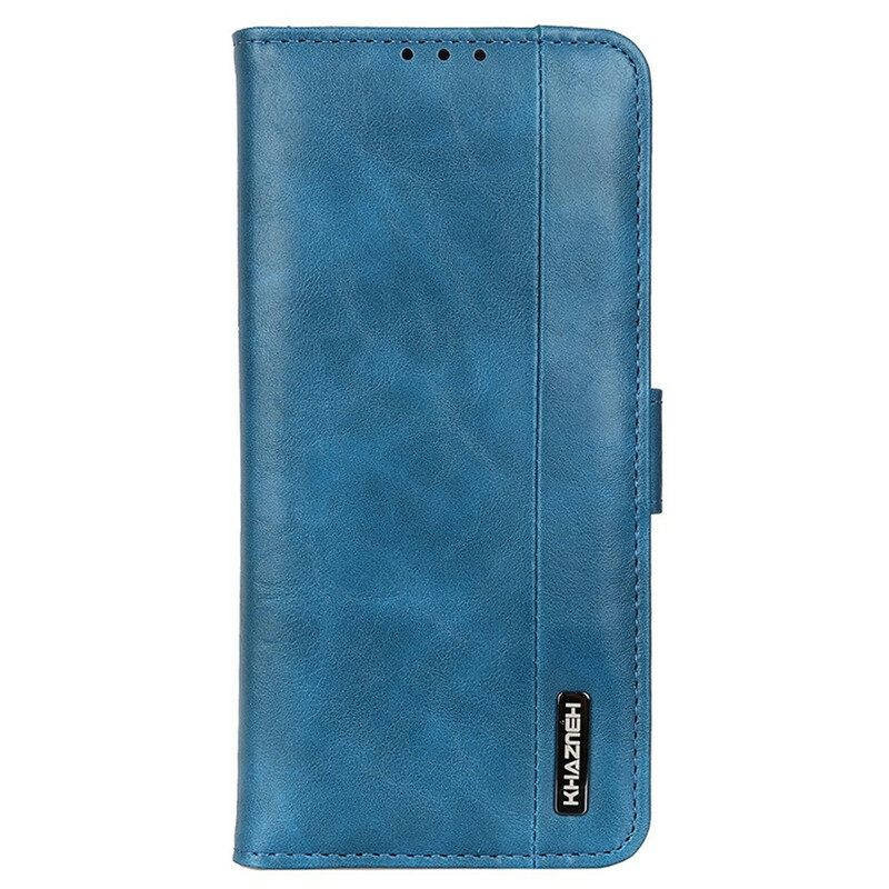 Folio Cover iPhone 13 Pro Khazneh Eleganza In Pelle