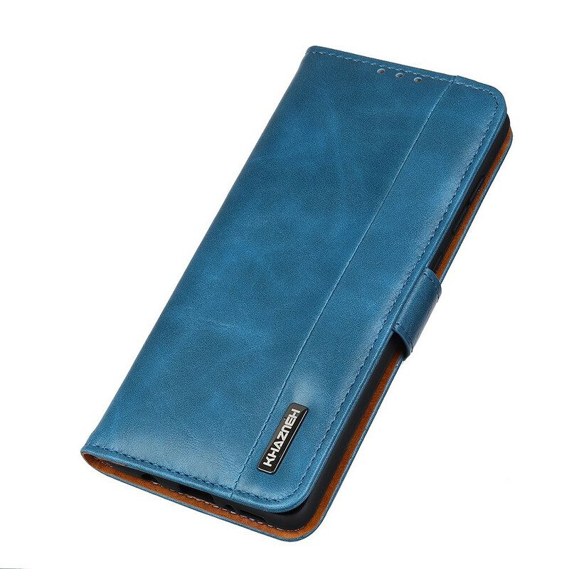 Folio Cover iPhone 13 Pro Khazneh Eleganza In Pelle