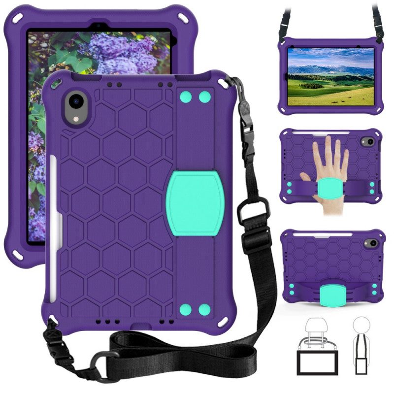 Cover iPad Mini 6 (2021) Eva Con Strap-support E Tracolla