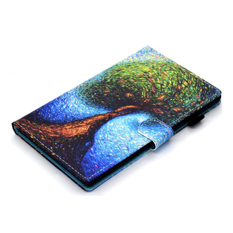 Custodia in pelle iPad Mini 6 (2021) Albero Artistico