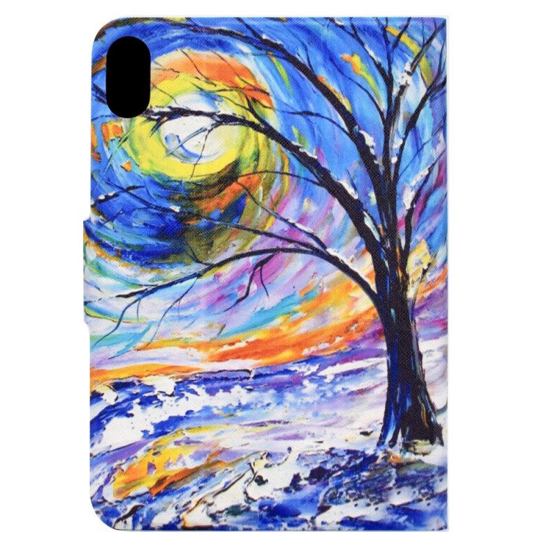 Custodia in pelle iPad Mini 6 (2021) Arte Dell'albero