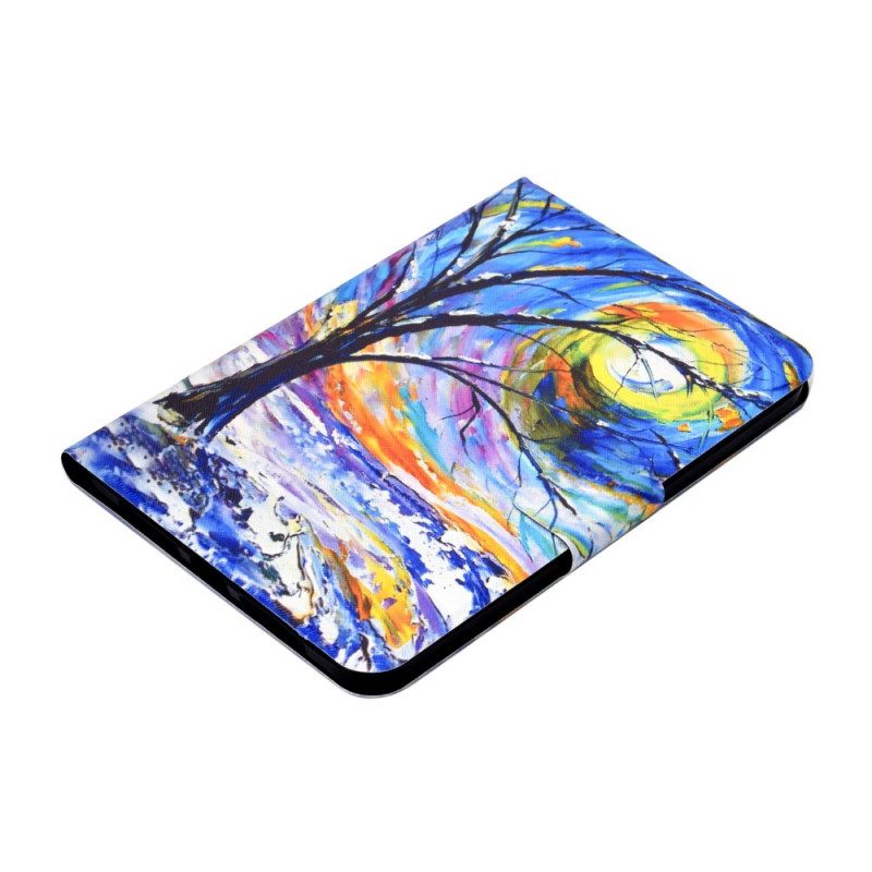 Custodia in pelle iPad Mini 6 (2021) Arte Dell'albero