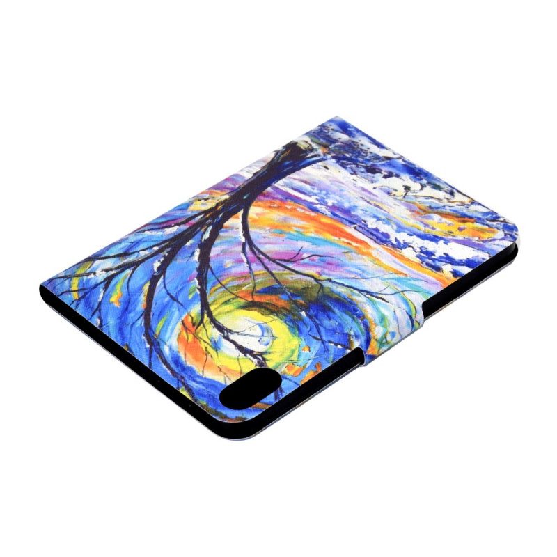 Custodia in pelle iPad Mini 6 (2021) Arte Dell'albero