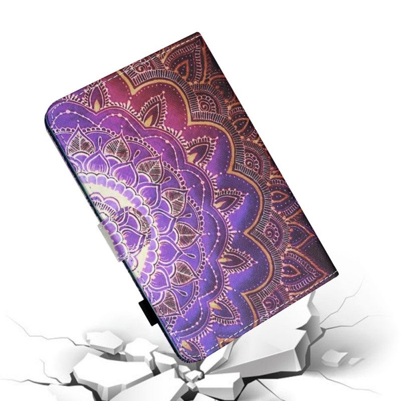 Custodia in pelle iPad Mini 6 (2021) Arte Mandala