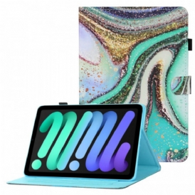 Custodia in pelle iPad Mini 6 (2021) Artistico