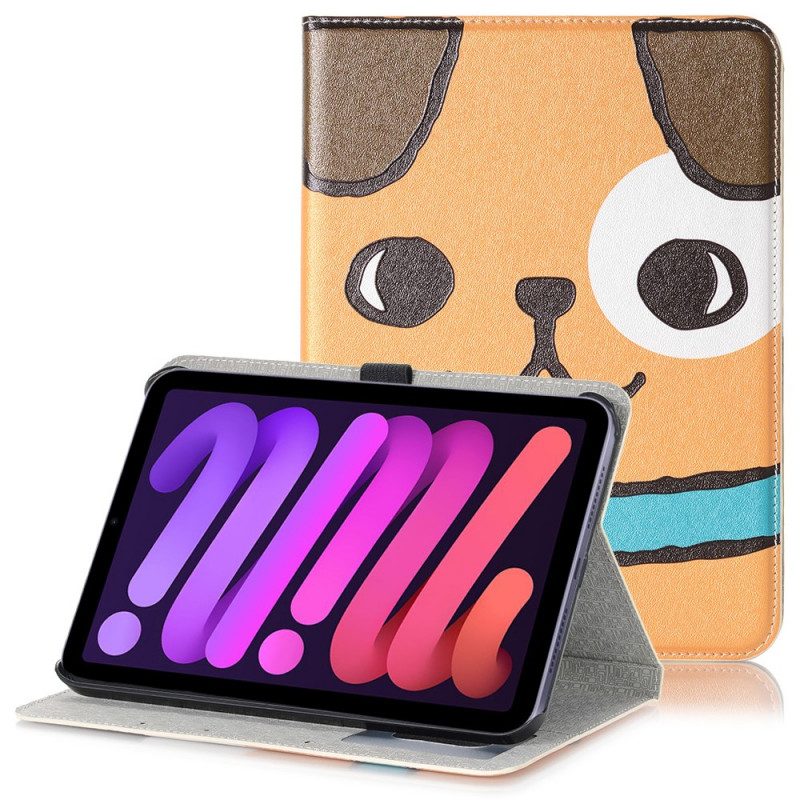 Custodia in pelle iPad Mini 6 (2021) Cane Dei Cartoni Animati