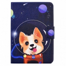 Custodia in pelle iPad Mini 6 (2021) Cane Spaziale