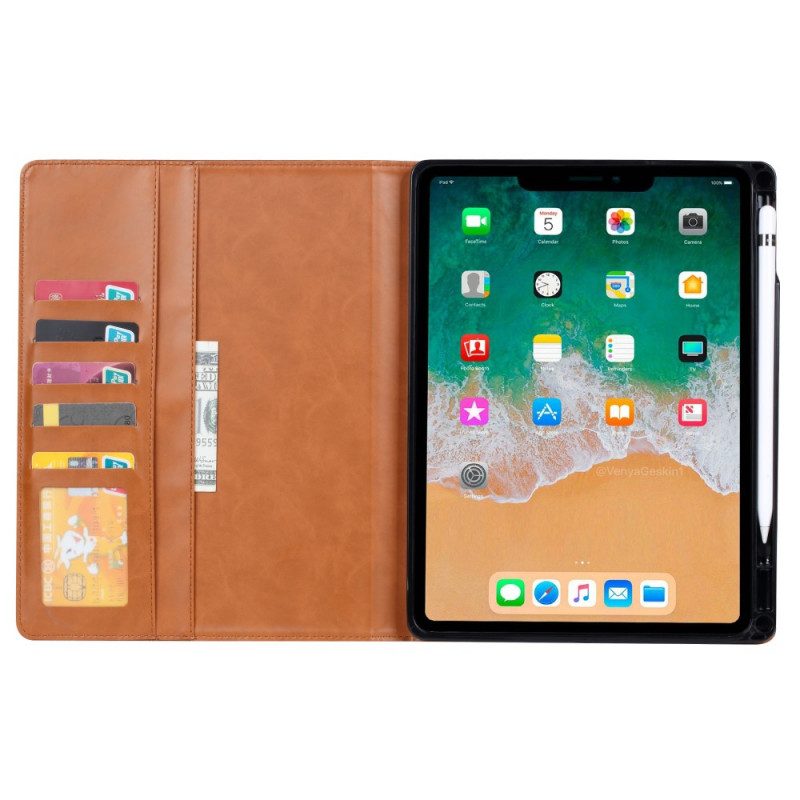 Custodia in pelle iPad Mini 6 (2021) Cartella Effetto Pelle