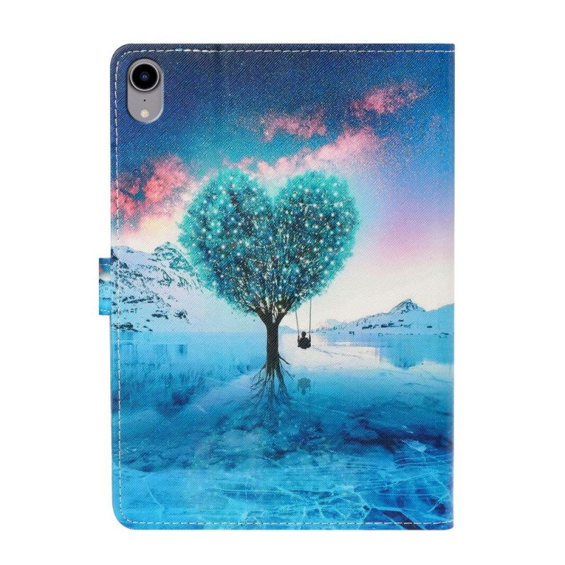 Custodia in pelle iPad Mini 6 (2021) Cuore Dell'albero