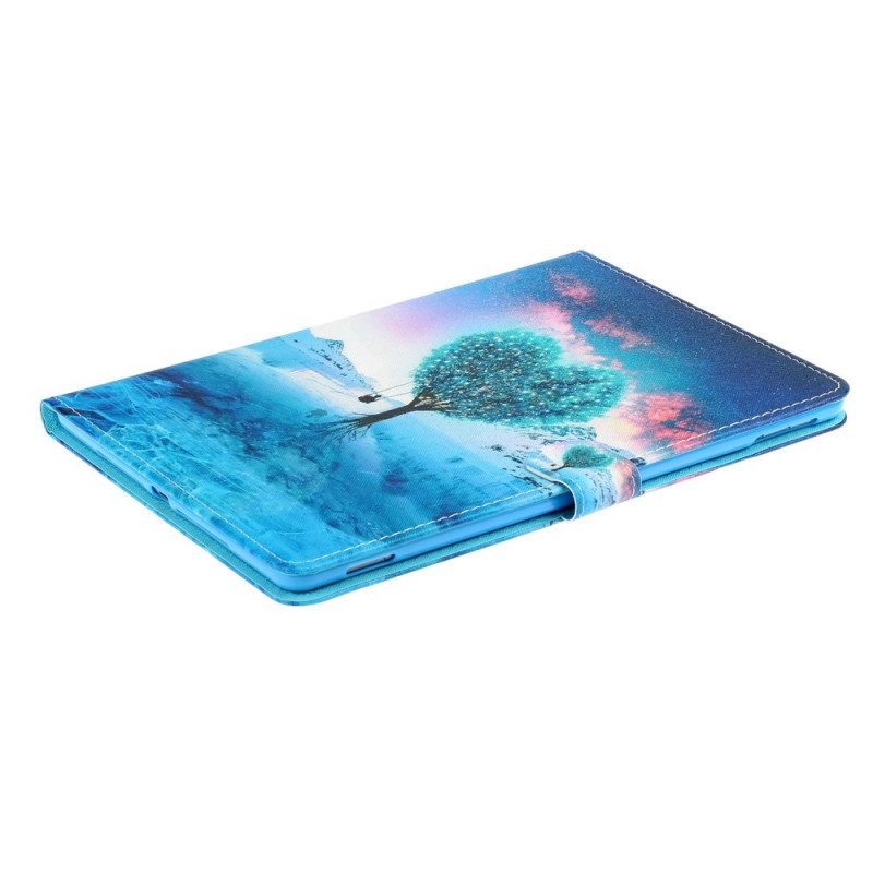 Custodia in pelle iPad Mini 6 (2021) Cuore Dell'albero