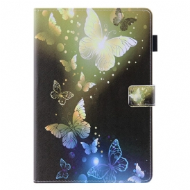 Custodia in pelle iPad Mini 6 (2021) Farfalle Magiche