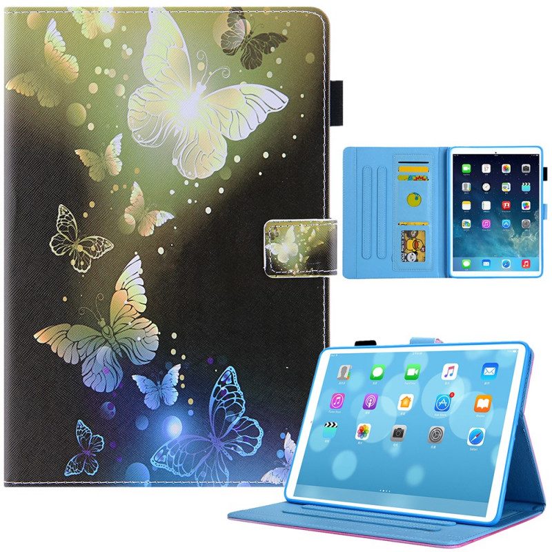 Custodia in pelle iPad Mini 6 (2021) Farfalle Magiche