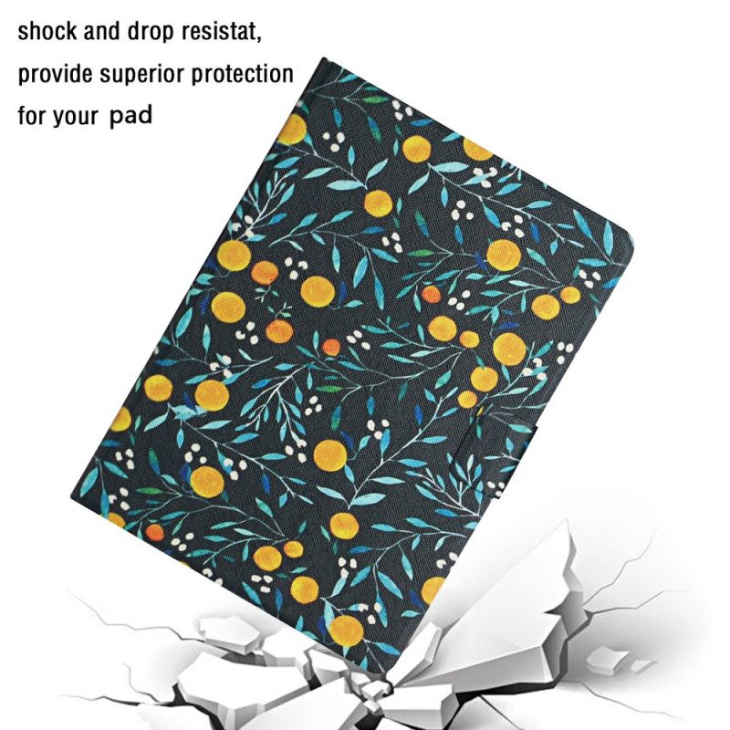 Custodia in pelle iPad Mini 6 (2021) Fiori Fiori Fiori