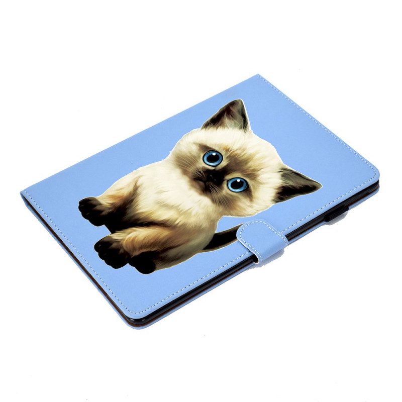 Custodia in pelle iPad Mini 6 (2021) Gattino Divertente