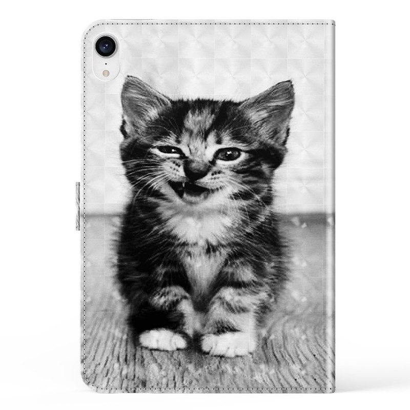 Custodia in pelle iPad Mini 6 (2021) Gattino In Ecopelle