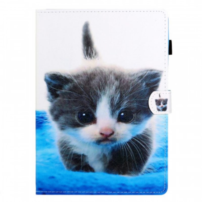 Custodia in pelle iPad Mini 6 (2021) Gatto Emotivo