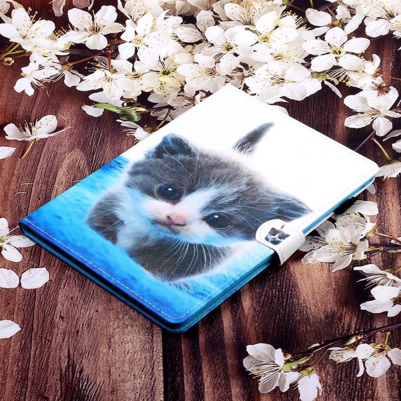 Custodia in pelle iPad Mini 6 (2021) Gatto Emotivo