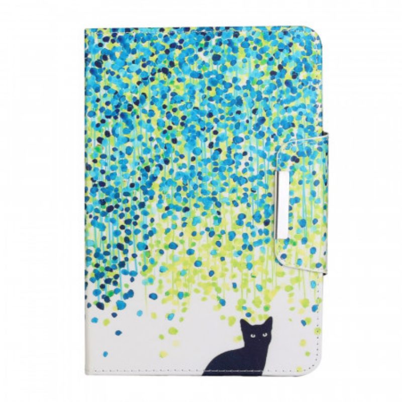 Custodia in pelle iPad Mini 6 (2021) Gatto Nero