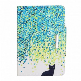 Custodia in pelle iPad Mini 6 (2021) Gatto Nero