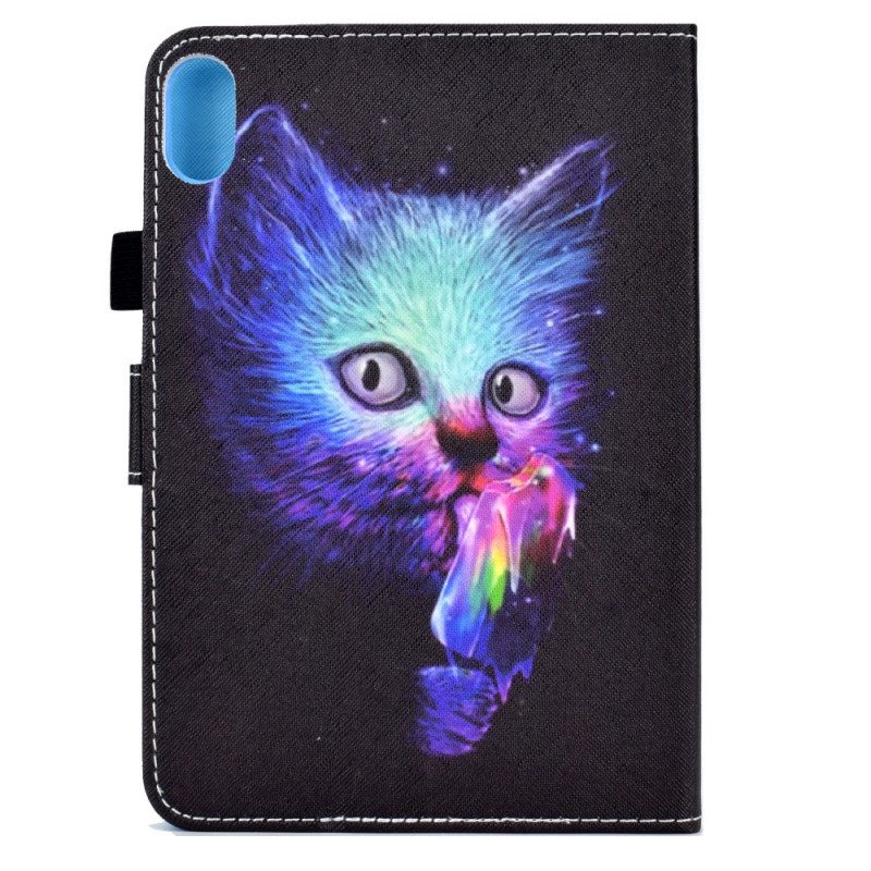 Custodia in pelle iPad Mini 6 (2021) Gatto Psicopatico