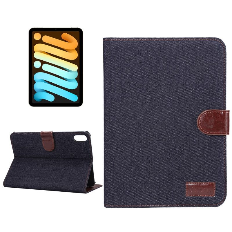 Custodia in pelle iPad Mini 6 (2021) Jeans