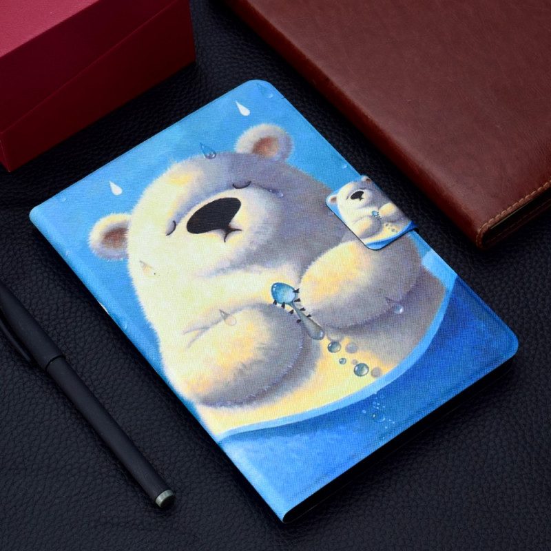 Custodia in pelle iPad Mini 6 (2021) Orso Polare