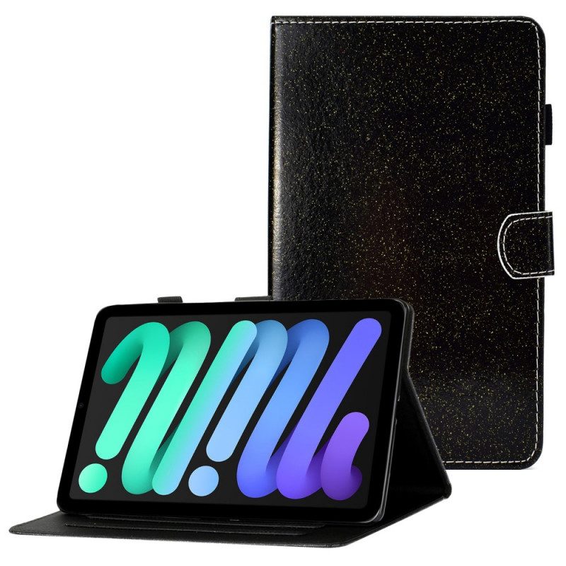 Custodia in pelle iPad Mini 6 (2021) Paillettes