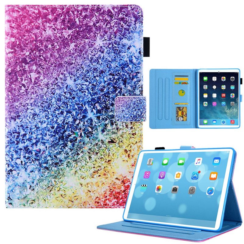 Custodia in pelle iPad Mini 6 (2021) Paillettes Lucide