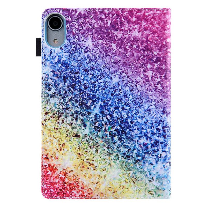 Custodia in pelle iPad Mini 6 (2021) Paillettes Lucide