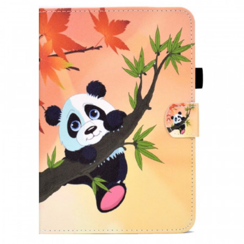 Custodia in pelle iPad Mini 6 (2021) Panda Carino