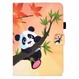 Custodia in pelle iPad Mini 6 (2021) Panda Carino