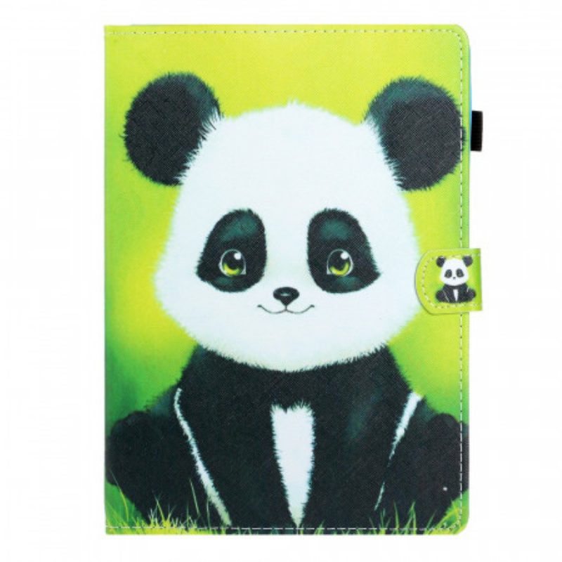 Custodia in pelle iPad Mini 6 (2021) Panda Felice