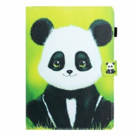 Custodia in pelle iPad Mini 6 (2021) Panda Felice