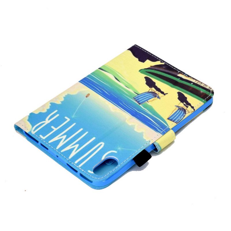 Custodia in pelle iPad Mini 6 (2021) Spiaggia