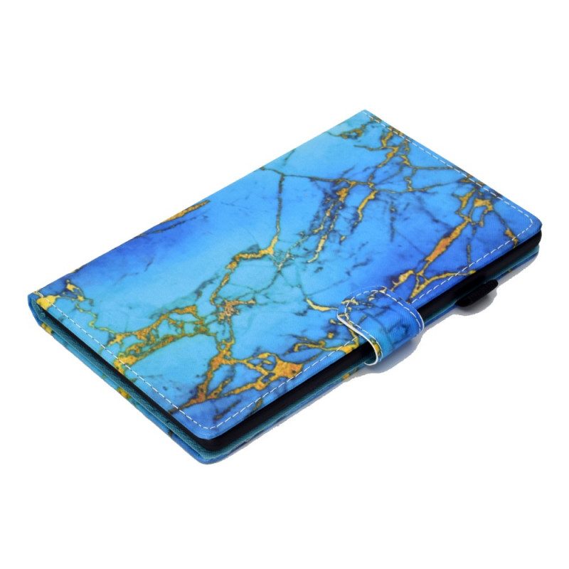 Custodia in pelle iPad Mini 6 (2021) Stile Marmo