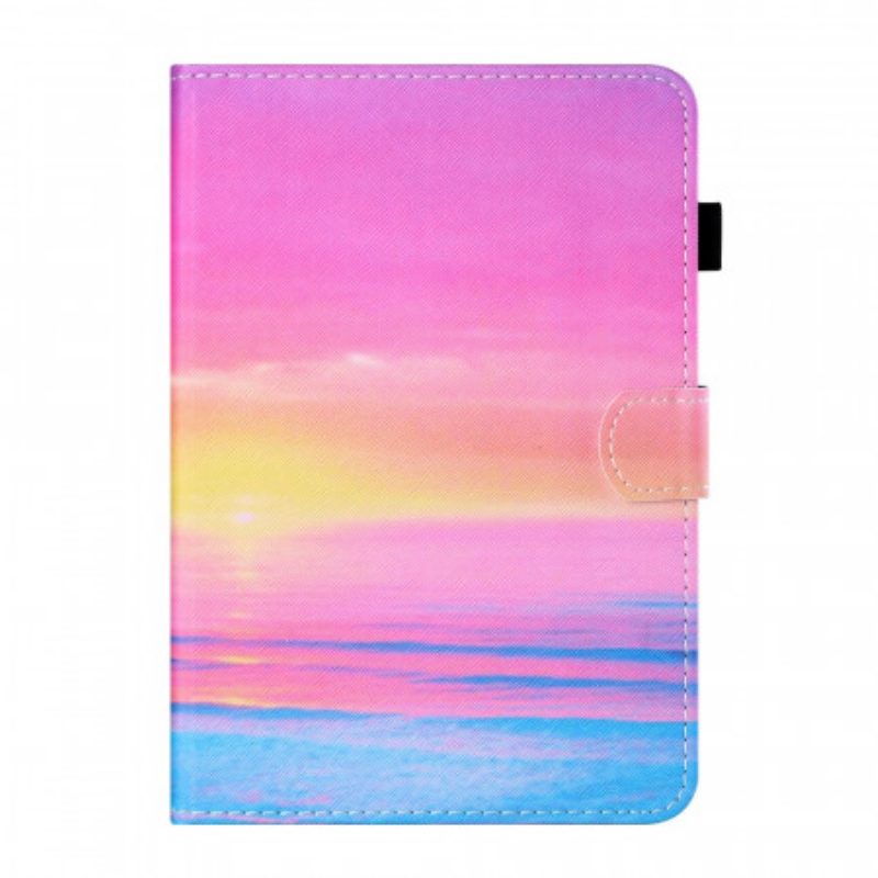 Custodia in pelle iPad Mini 6 (2021) Tramonto