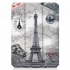 Custodia iPad Mini 6 (2021) Porta Stilo Torre Eiffel