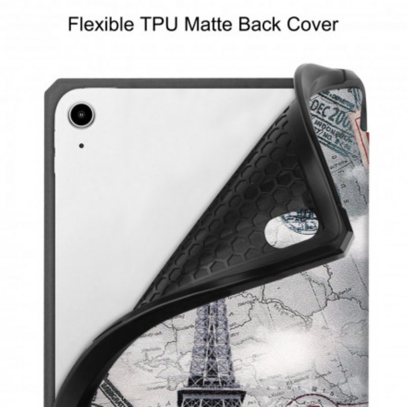 Custodia iPad Mini 6 (2021) Porta Stilo Torre Eiffel