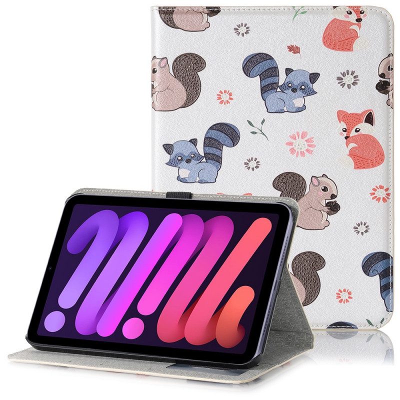 Folio Cover iPad Mini 6 (2021) Animali