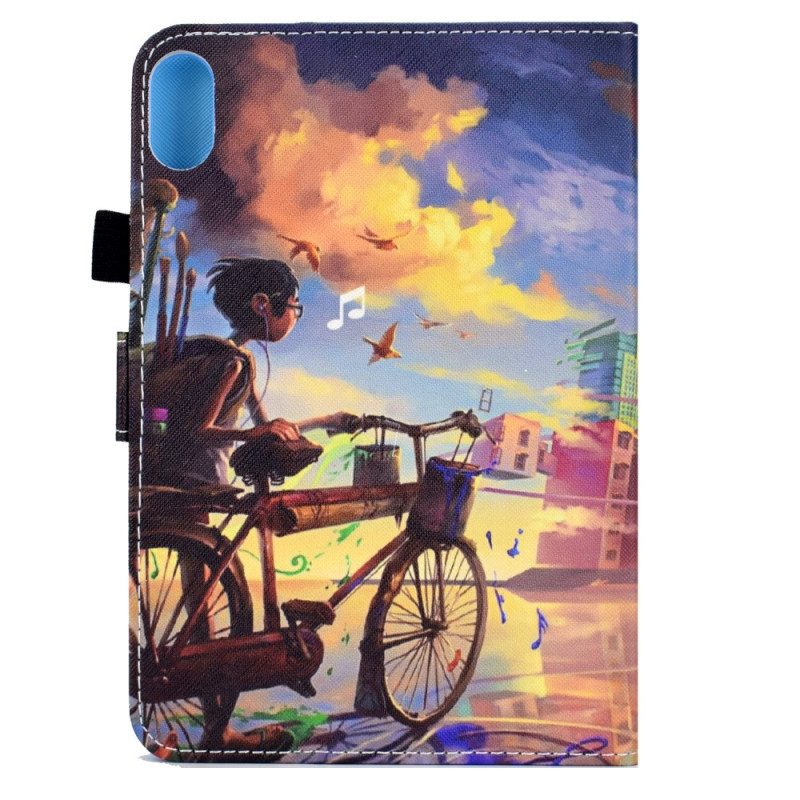 Folio Cover iPad Mini 6 (2021) Bicicletta Arte