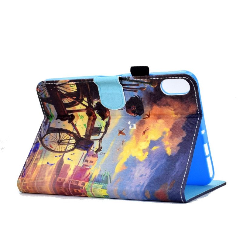 Folio Cover iPad Mini 6 (2021) Bicicletta Arte