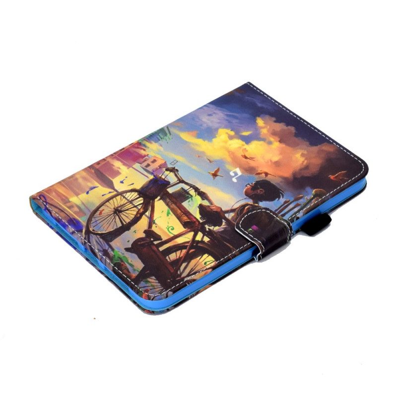 Folio Cover iPad Mini 6 (2021) Bicicletta Arte