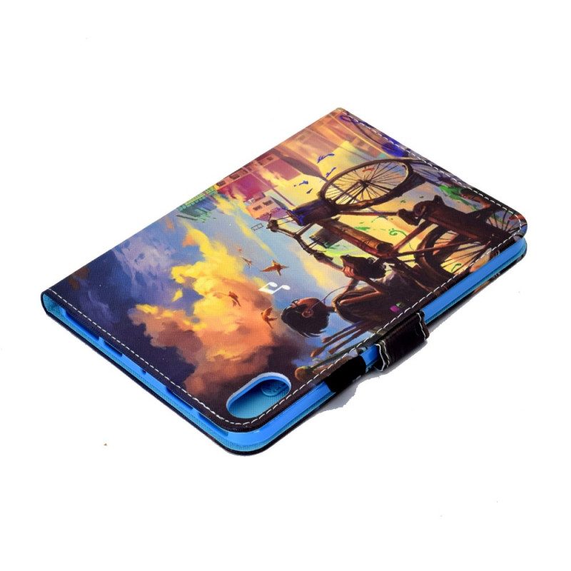 Folio Cover iPad Mini 6 (2021) Bicicletta Arte